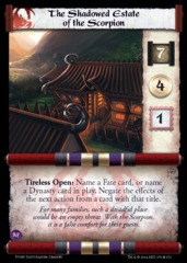 The Shadowed Estate of the Scorpion